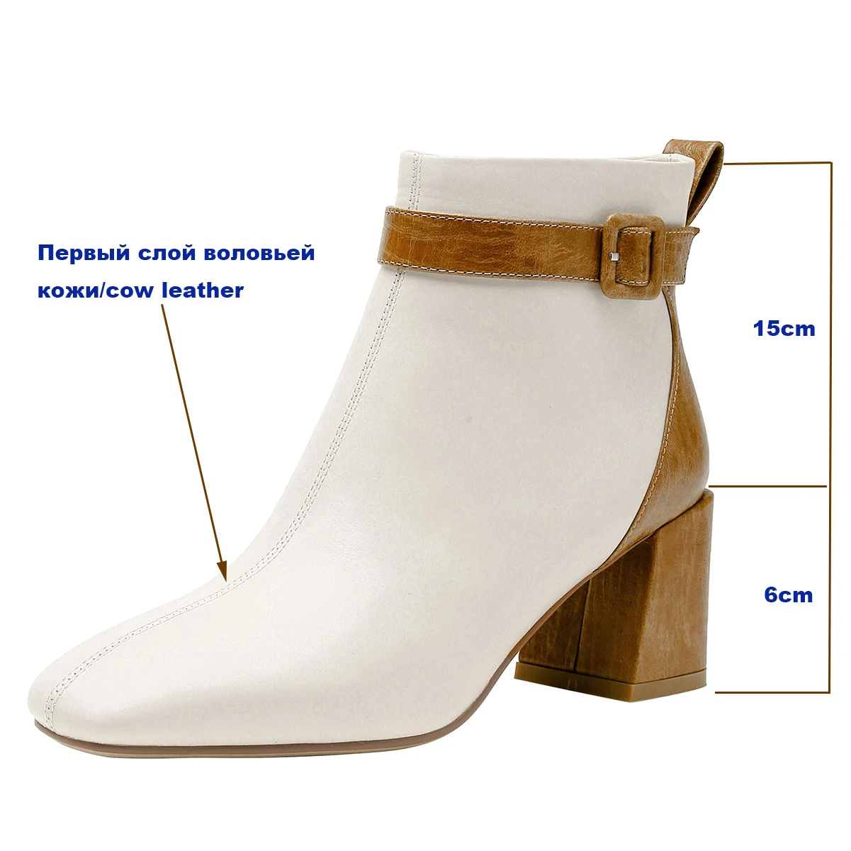 

Aliona Shoo High Quality Genuine Leather Women Ankle Boots 2021 Concise Fashion New Mixed Color Autumn Winter Casual Shoes Woma
