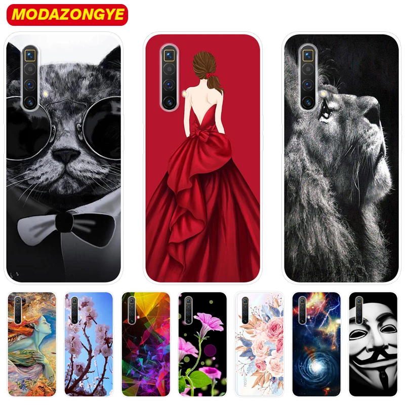 Для Realme X3 SuperZoom чехол Мягкая силиконовая задняя накладка из ТПУ для телефона Oppo 6