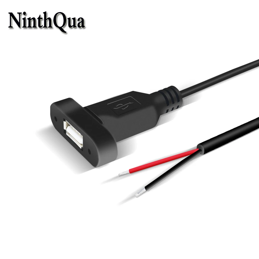 1 шт. USB-шнур питания разъем 2P с крепежным отверстием зарядный кабель для мыши