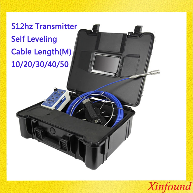 Видеокамера для канализации 20 м 23 мм 512 Гц с 7 &quotэкраном|Камеры видеонаблюдения| |