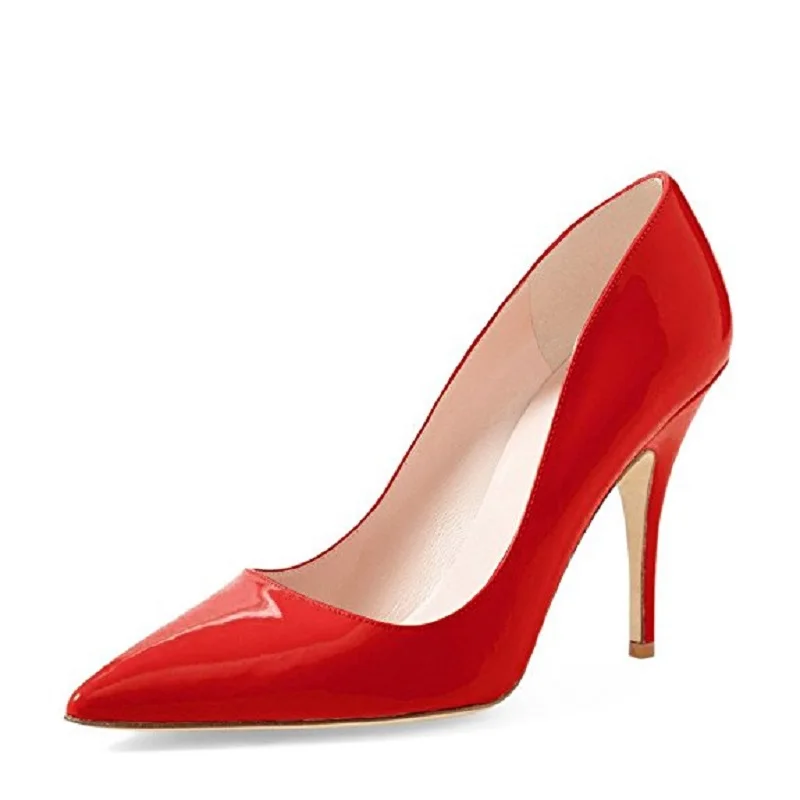 Женские туфли лодочки с острым носком на тонком каблуке 8 цветов|Женские туфли| |