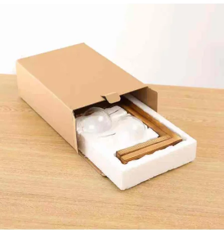 Бонсай Декор искусственная прозрачная ваза деревянная рамка декоративная