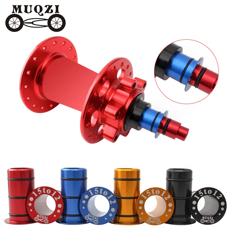 

MUQZI Mountain Road Bike 15mm Conversion 12mm Hub Front Barrel Shaft Side Cover Seat Set Disc Brake Conversion