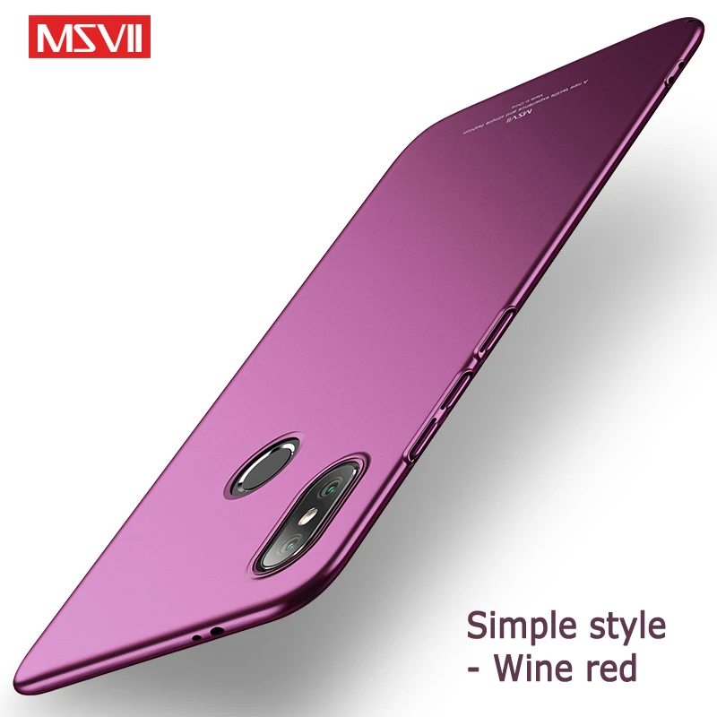 Msvii для Xiaomi mi 6X 5X чехол A2 A1 Xio тонкий поликарбонатный спортивной камеры Xiao s |
