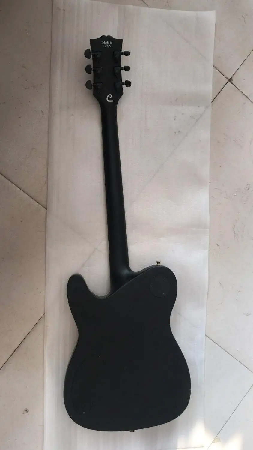 Оптовая продажа гитара под заказ электрическая 24F в черном цвете 171123|Гитары| |