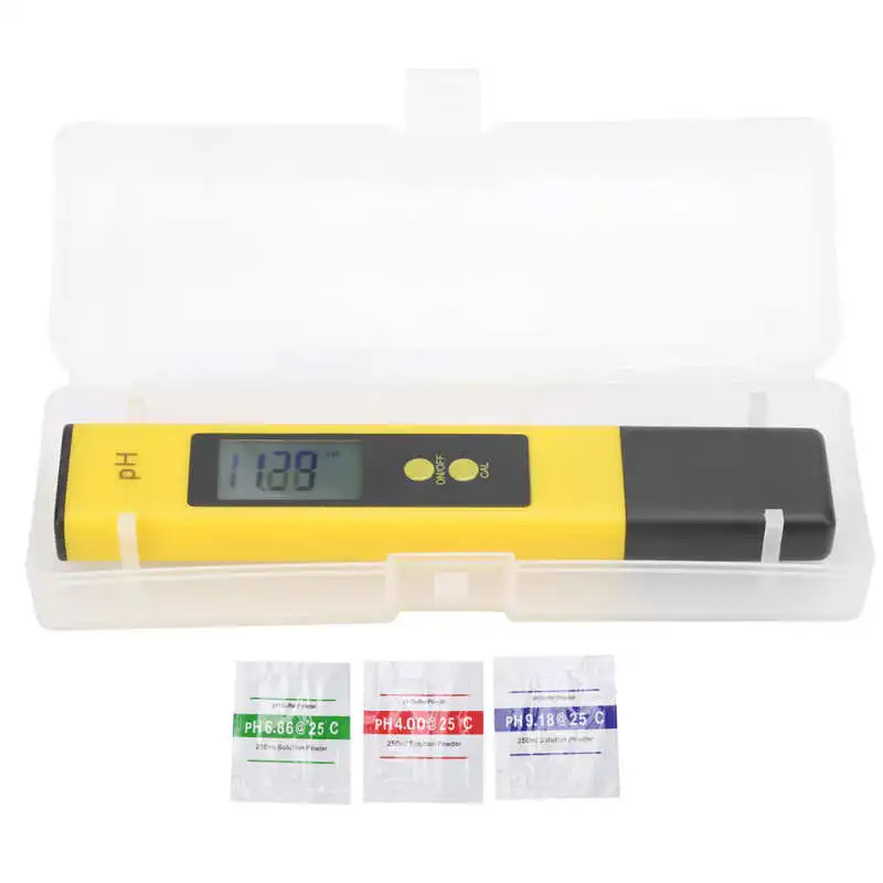 PH02S High Definition PH Tester Digital Display Portable Water Quality Testing Meter Test Pen | Инструменты