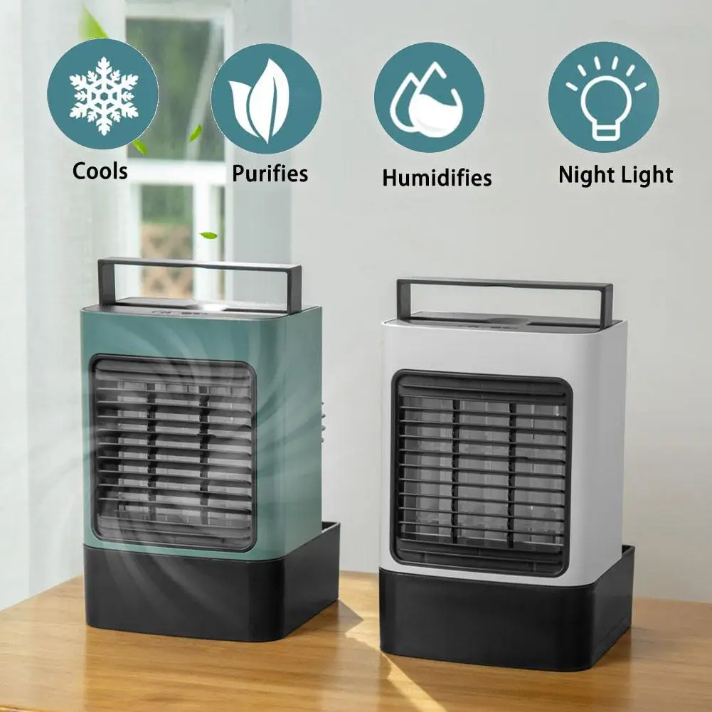 Портативный мини-USB тихий кондиционер увлажнитель воздуха Настольный Анионный