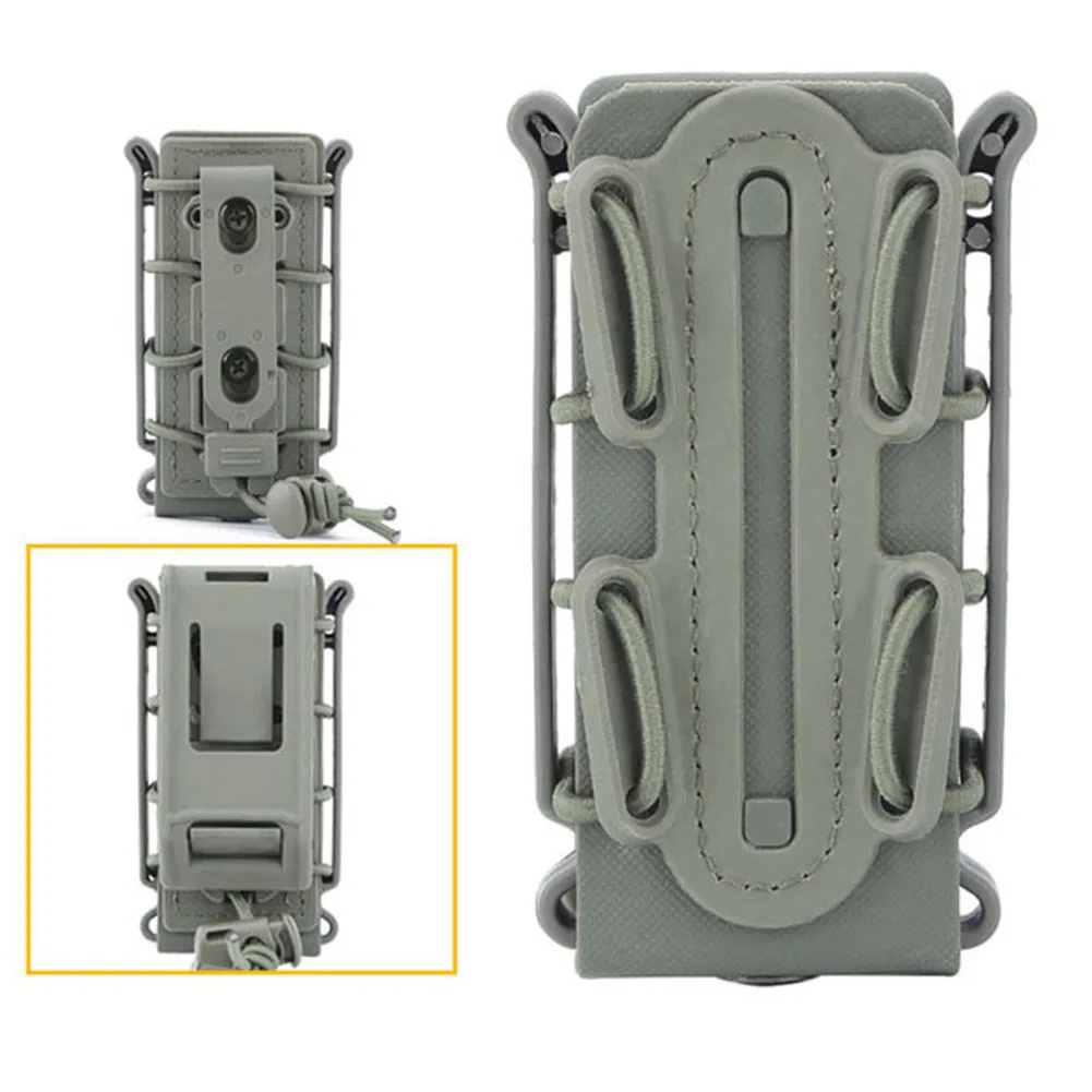 

Outdoor Holster Clip Hunting And Equipment Airsoft Accessories9mm Mag Fast Magazine Pouch Quick Attach Molle System