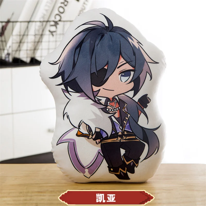 

40 см, Genshin Impact Kaeya, плюшевая подвесная кукла, игрушка дакимакура, рождественский подарок, подвесные аксессуары