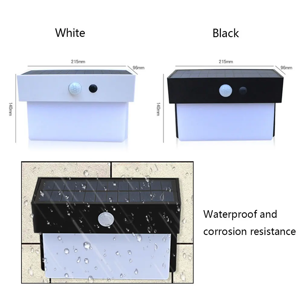 Светодиодный светильник на солнечной энергии водонепроницаемый настсветильник