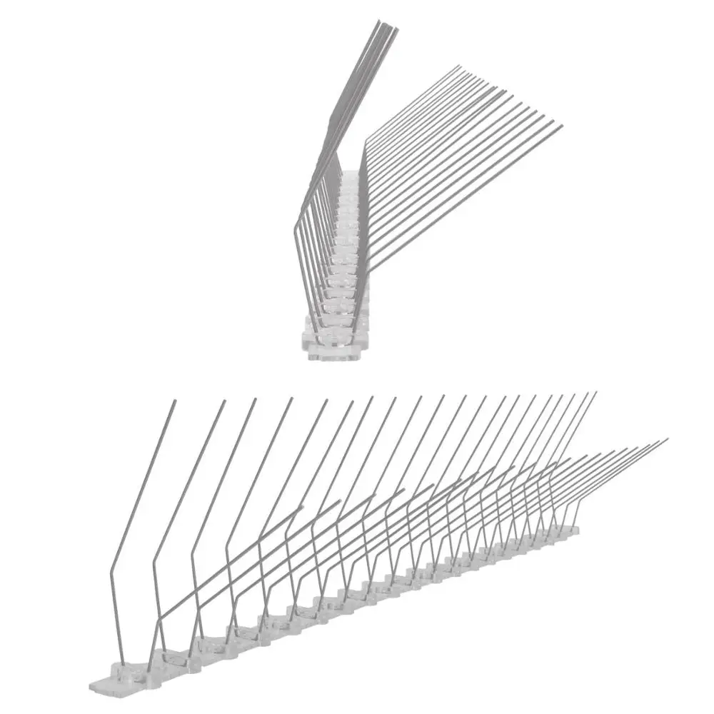 Шипы для отпугивания голубей 2 ряда шипы птиц на поликарбонатной базе высокое