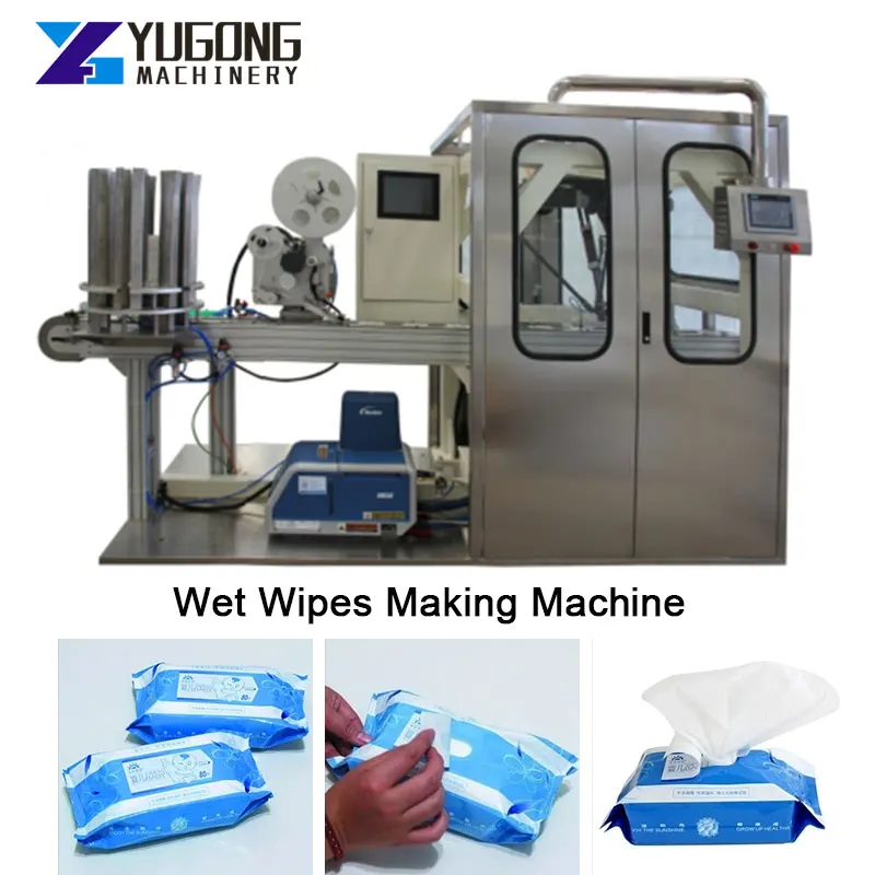 

Non Woven Wet Wipe Machine Automatic Single Sachet Wet Wipes Production Machine Price Wet Wipe Canister Sealing Machine