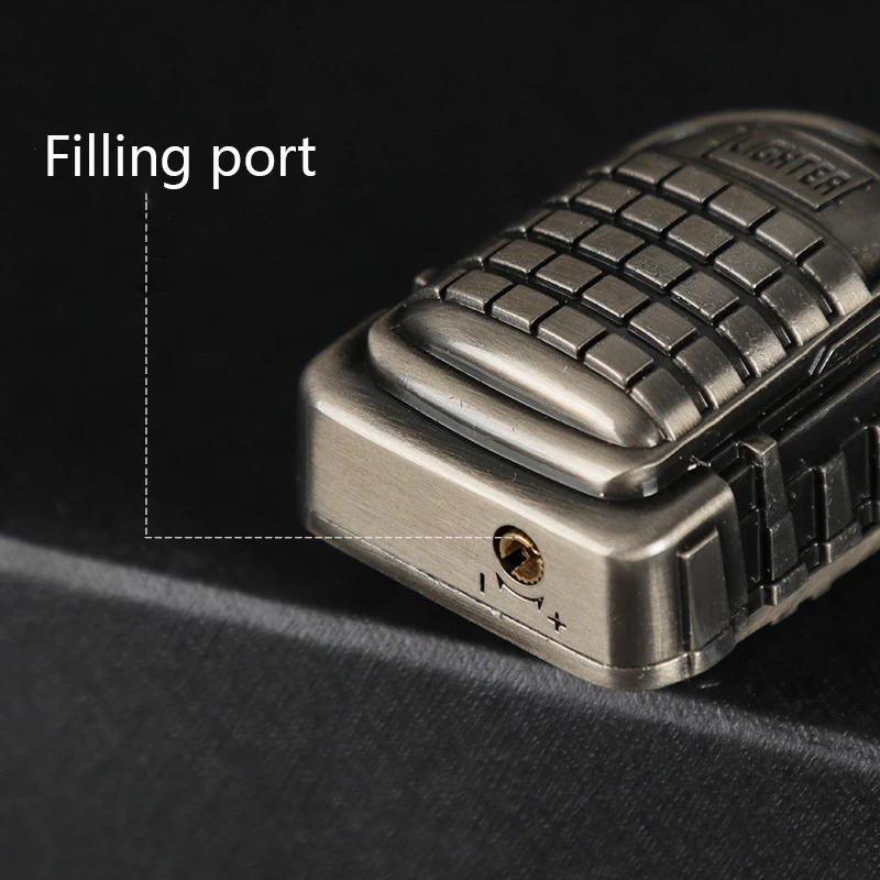 Креативная газовая зажигалка PUBG металлическая для сигар аксессуары курения