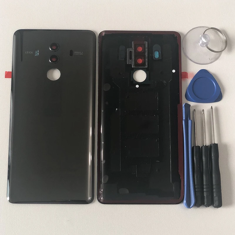 axisinternatia для 6," huawei mate 10 Porsche дизайн задняя батарея CoverFingerint+ стекло объектив+ вспышка+ рамка для камеры+ Инструменты