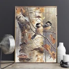 Алмазная 5D картина сделай сам, полноразмерная мозаика с изображением животных, птиц, стразы, Декор, вышивка стразами, пейзаж