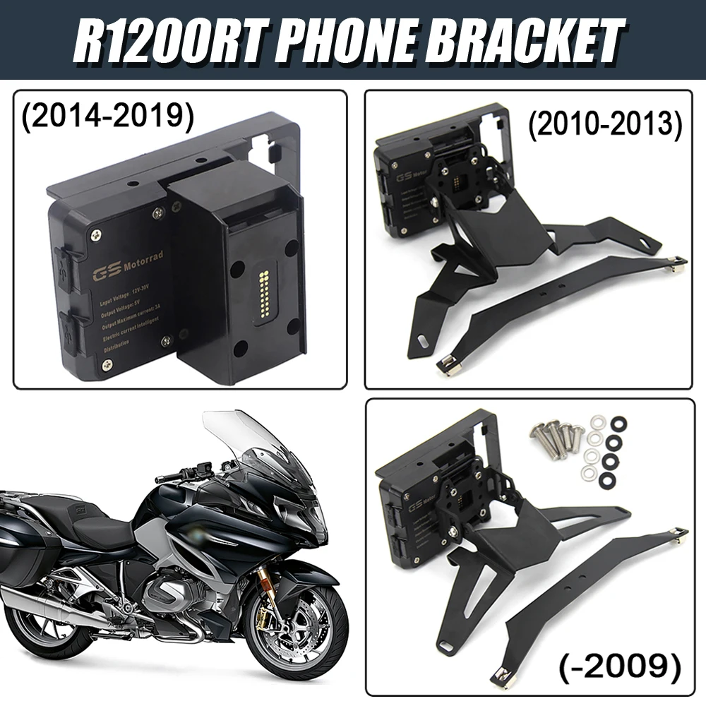 Новый навигационный кронштейн для телефона BMW R 1200 RT R1200RT GPS 2009 2010-2020 2019 2018 2017 2016 2014