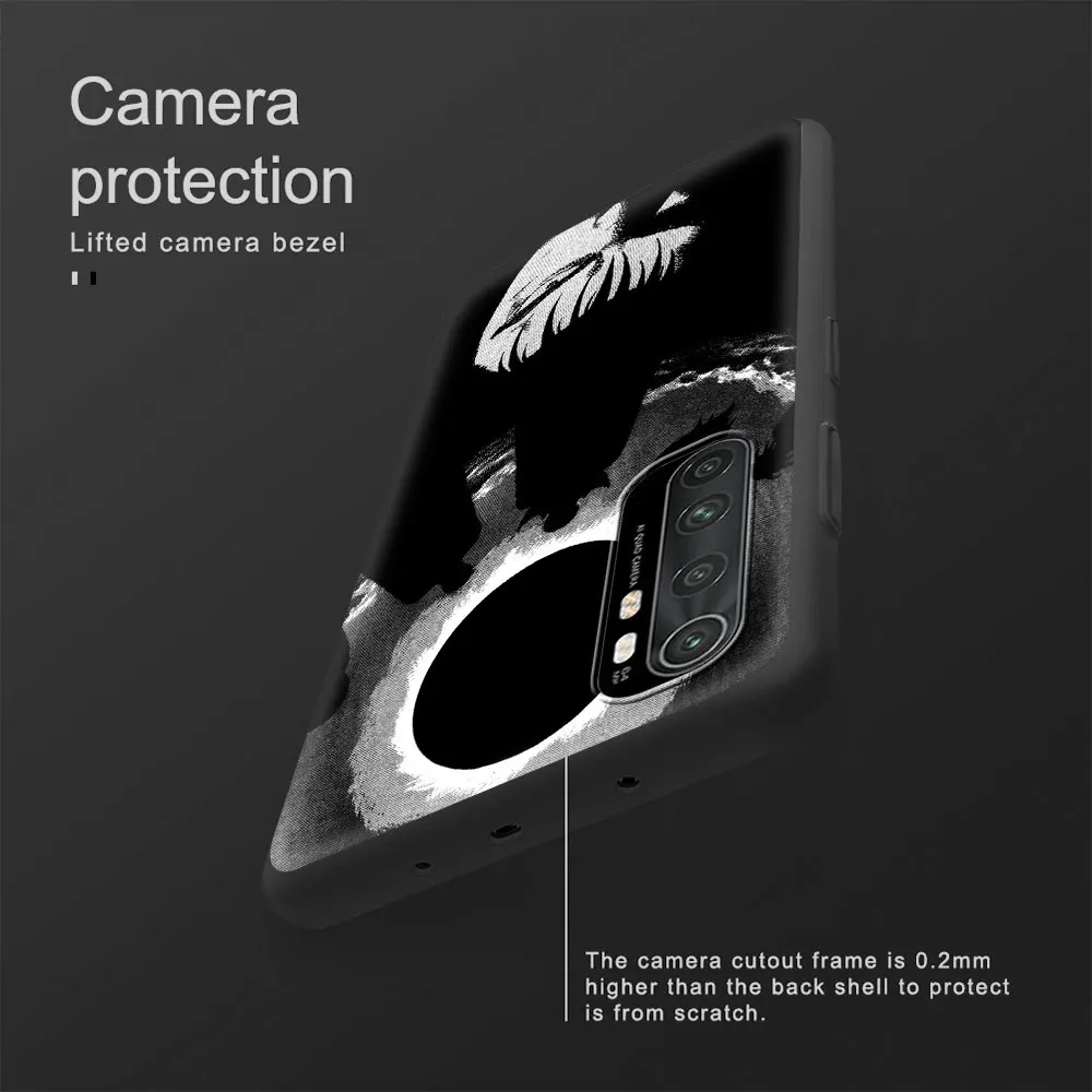 Черный чехол для Xiaomi Mi Poco X3 NFC 10T Pro 5G 9T M3 11 Note 10 Lite Ультратонкий Мягкий телефона с