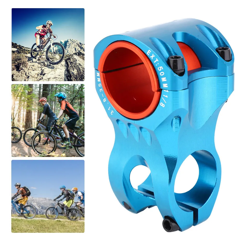 

Aluminium Alloy 35mm High Strength Bicycle 0 Degree Short Stem Short Handlebar Stem Bike Cycling Accessory