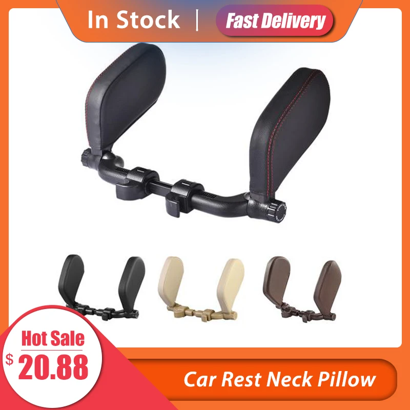 

Подголовник автомобильного сиденья, подушка для шеи для путешествий, поддержка для детей и взрослых, подушка для головы на автомобильное си...