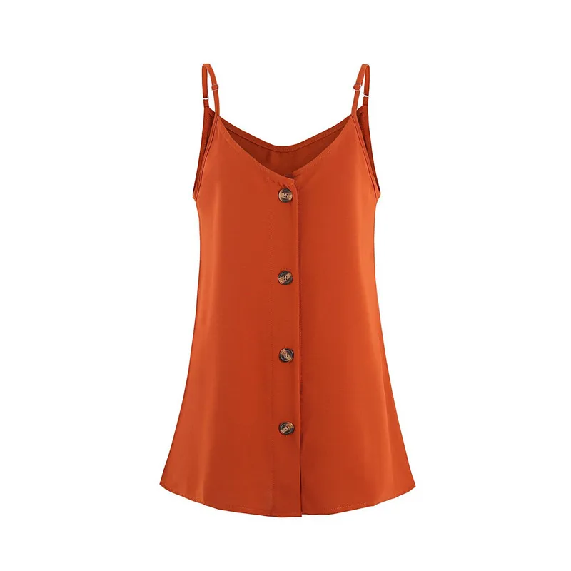 

2020 Sexy Women Camisole Sleeveless Comfortable V-neck Vest Slim Sling Tank Tops New