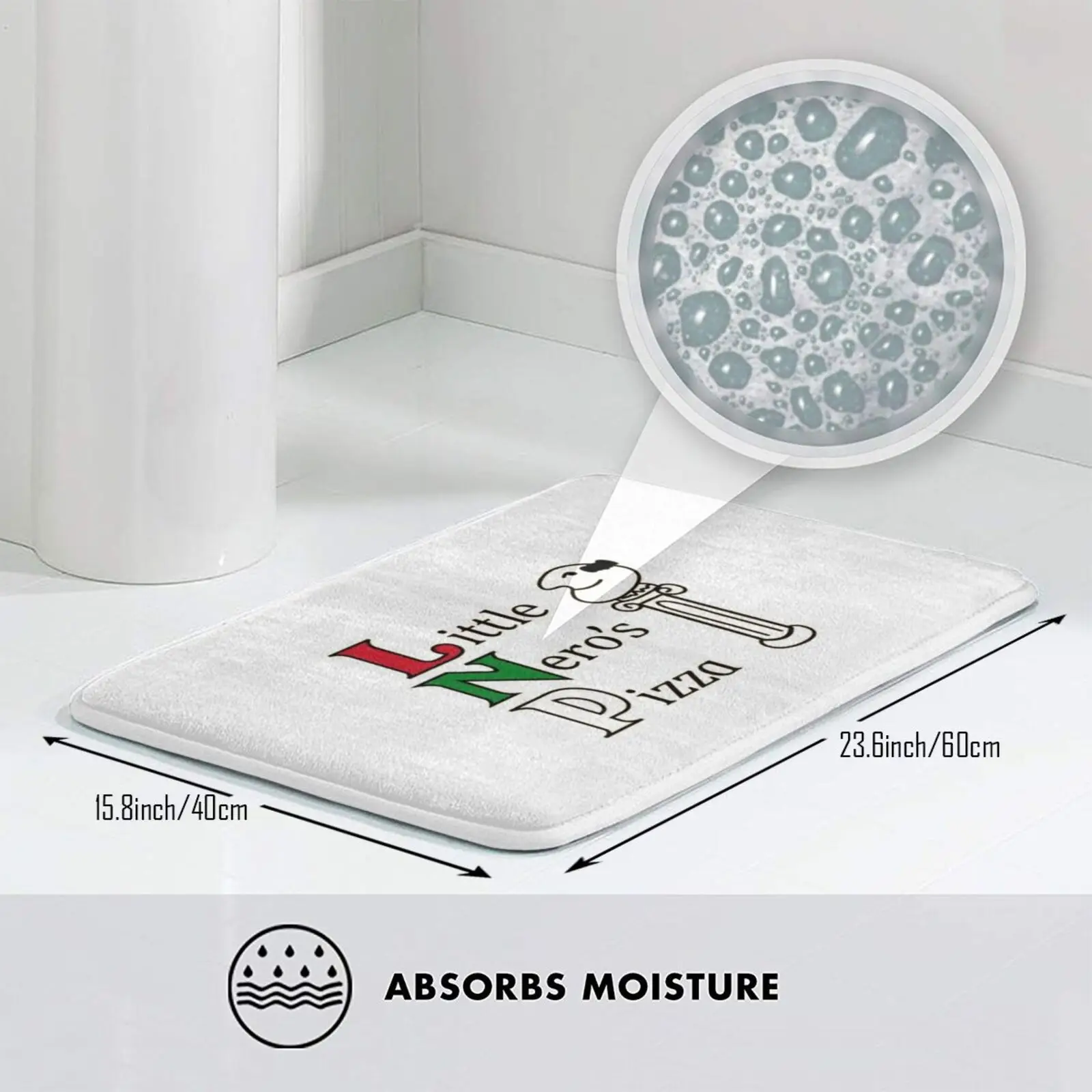 Коврик Little Nero's коврик в виде пиццы мягкий домашний Кевин МакКалистер влажные