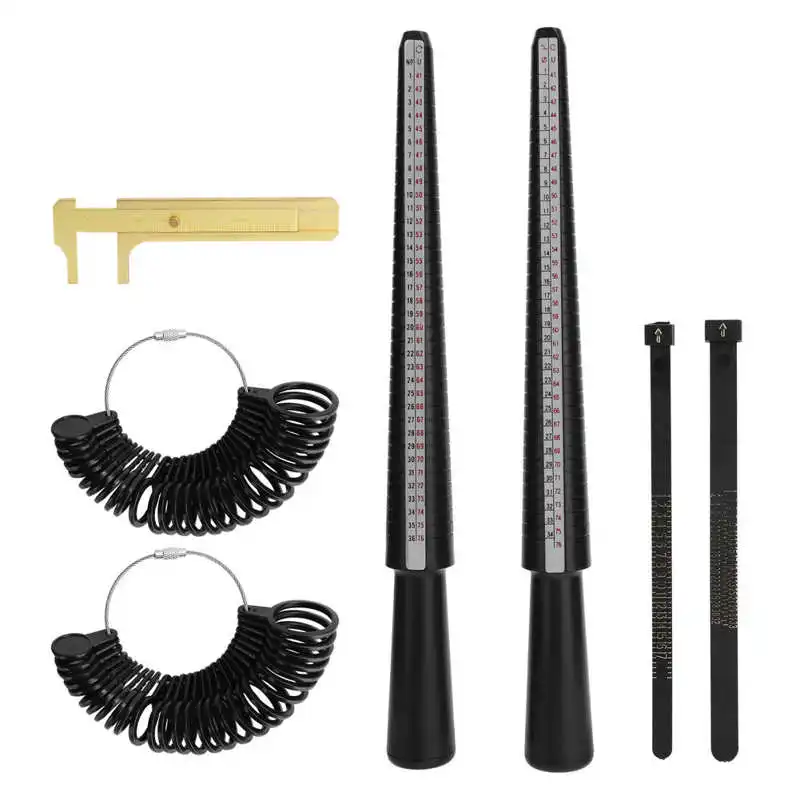 Оправка для колец измерительное кольцо пальцев размер r медный калипер ювелирный