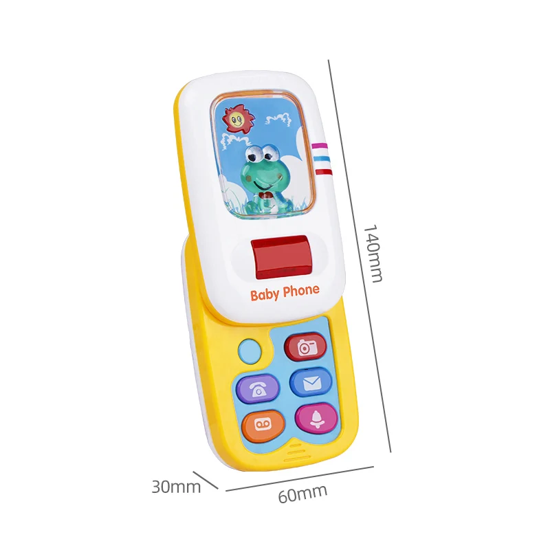 Электронный телефон для детей Детский мобильный обучающие игрушки музыкальные
