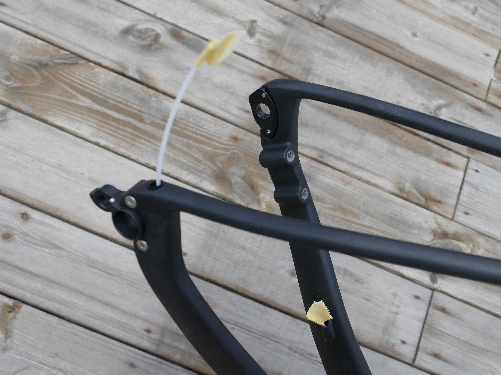 Карбоновый тормозной диск Toray UD Matt Cyclocross BSA BB30 рама 52 см через ось 12*142