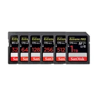 SD-Карта SanDisk, SDHC, 64 ГБ, 128 ГБ, 256 ГБ, SDXC, флэш-карта памяти класса 10 U3 для цифровой камеры