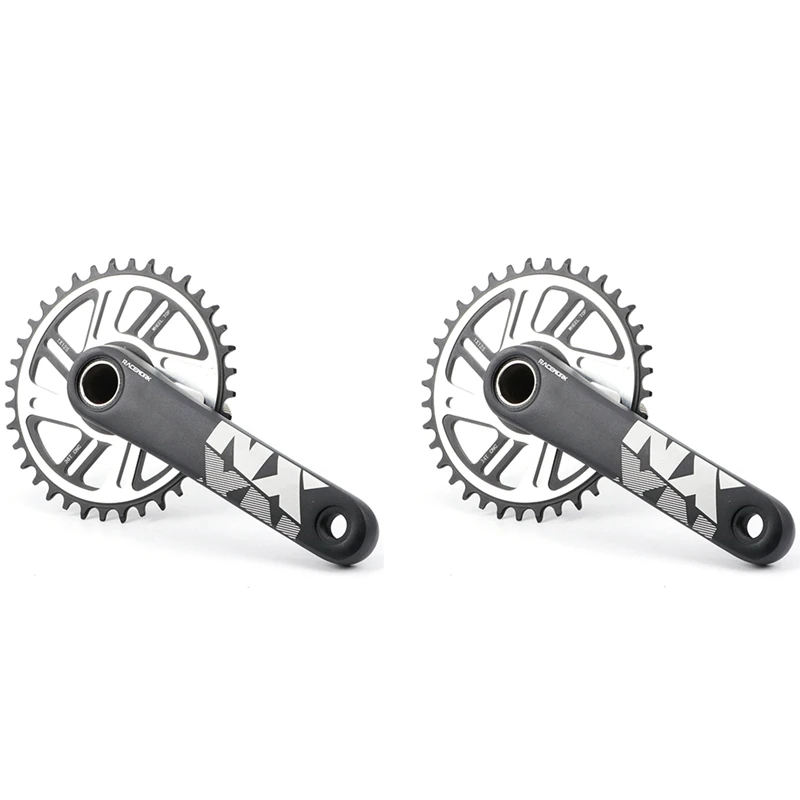 

Racework NX1 Mountain Bike Bicycle Crankset 10/11/12 Speed MTB Bike Chain Wheels Narrow Wide Bike Chainring with BB