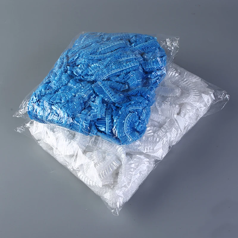 Одноразовая шапочка для душа s Hat одноразовая эластичная купания прозрачная спа