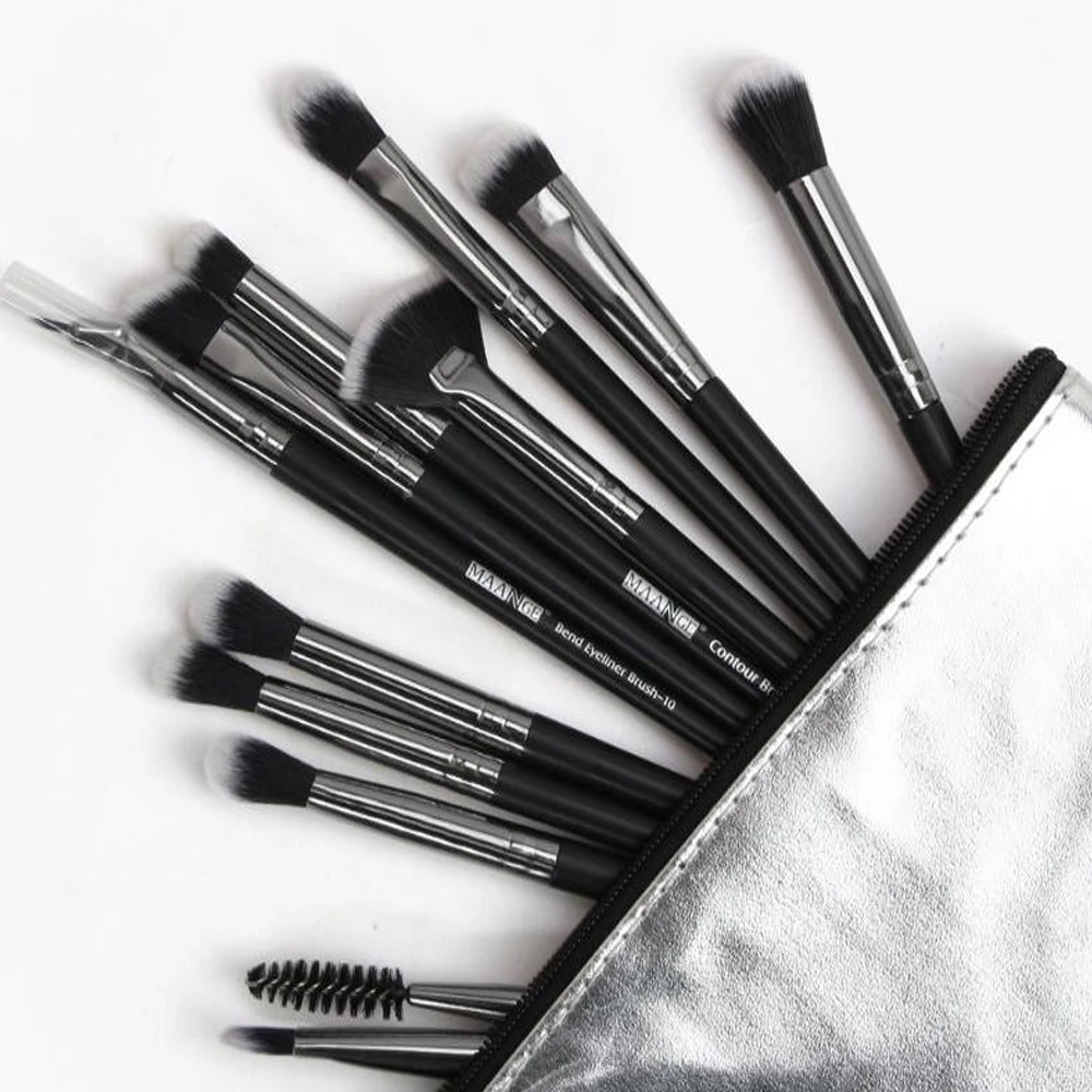 Чехол для кистей макияжа пустой переносной органайзер карман сумка косметики