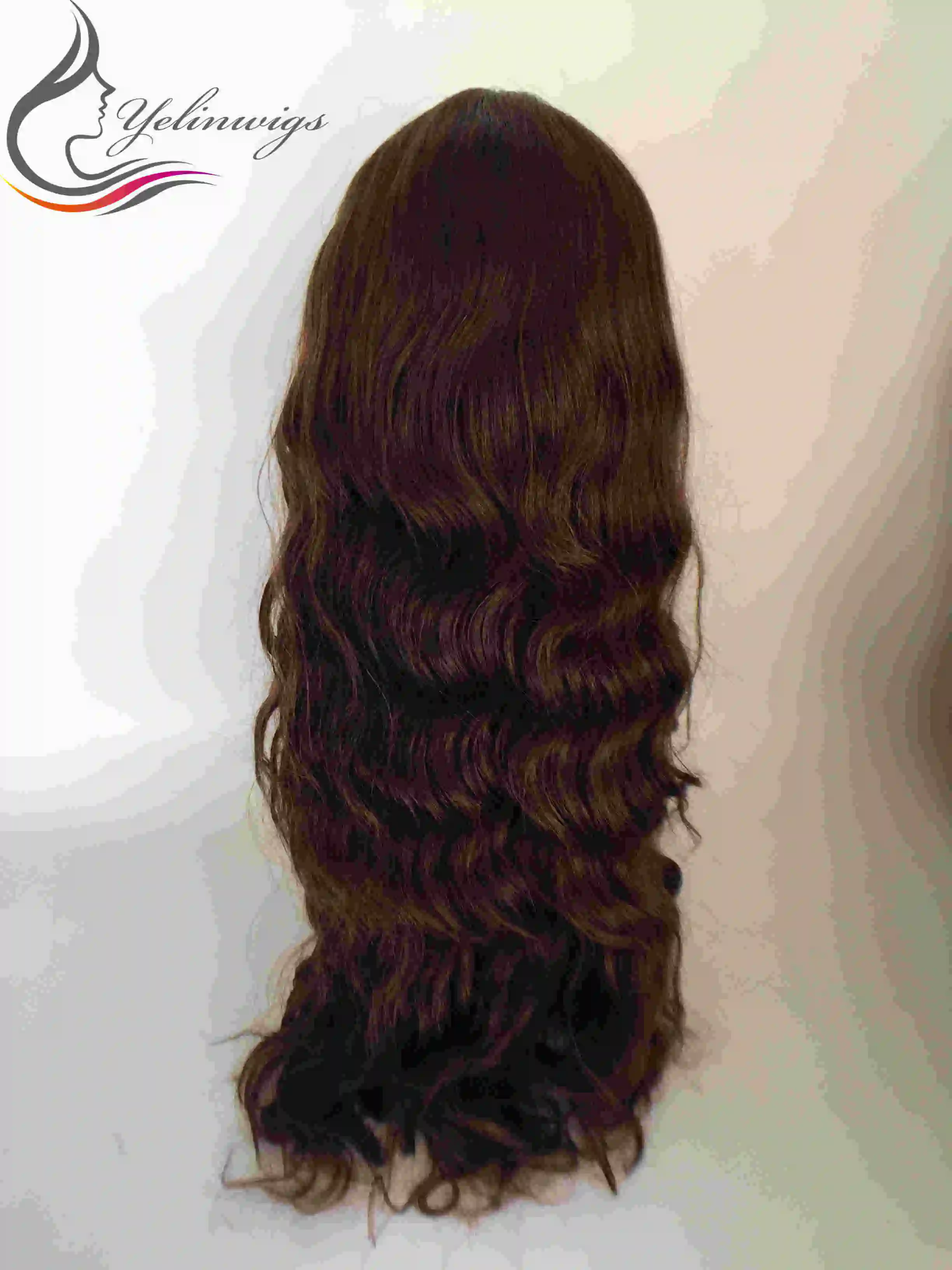 Женский парик из натуральных еврейских волос Кошерные Парики шелковые волнистые