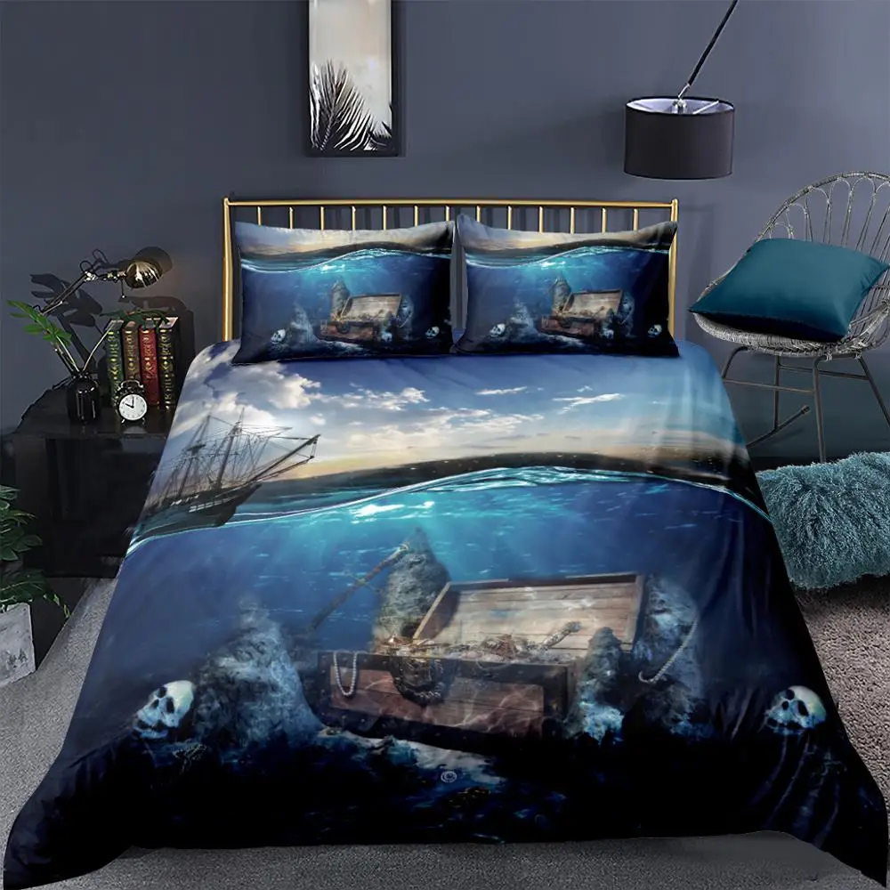 

Novelty Duvet Cover Set Decorative Microfiber 3 Pieces Bedding Set Paris Tower Print Famous City Scene Comforter Cover