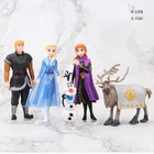 Фигурки героев мультфильма Снежная королева, Эльза и Анна, 5 шт.
