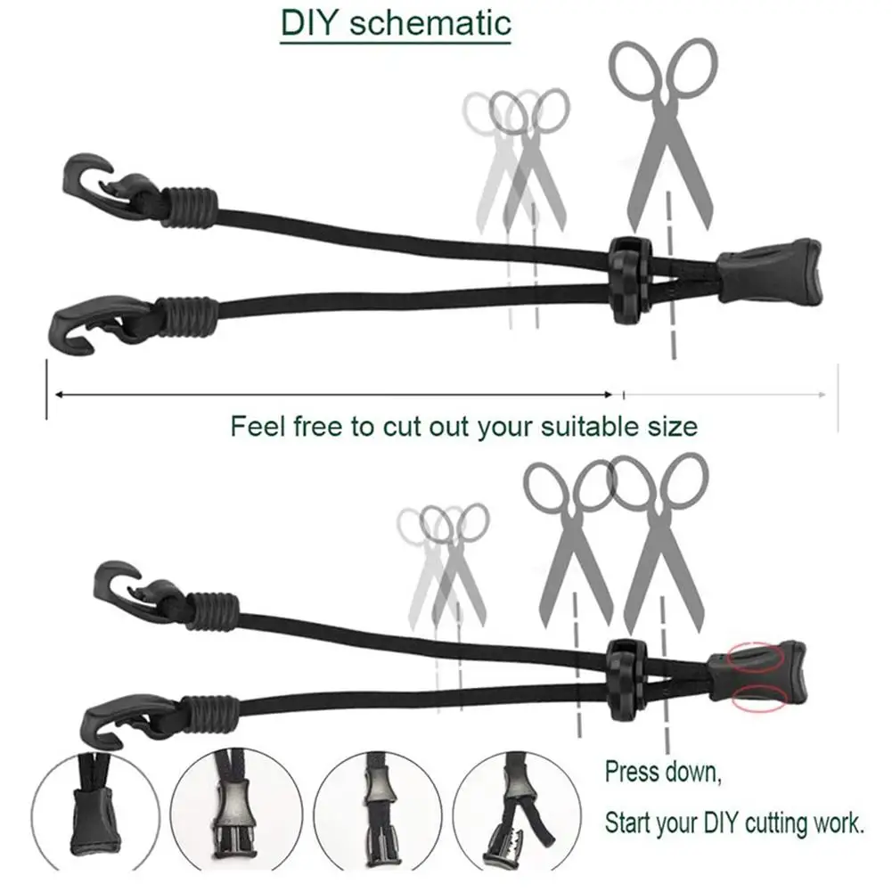 4 шт. Регулируемая Маска для лица ремешок удлинитель ушей силиконовый