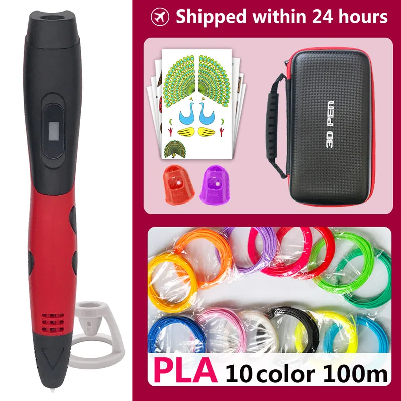 3d ручка ручки новогодний подарок для детей на день рождения Рождество 1 75 мм нить