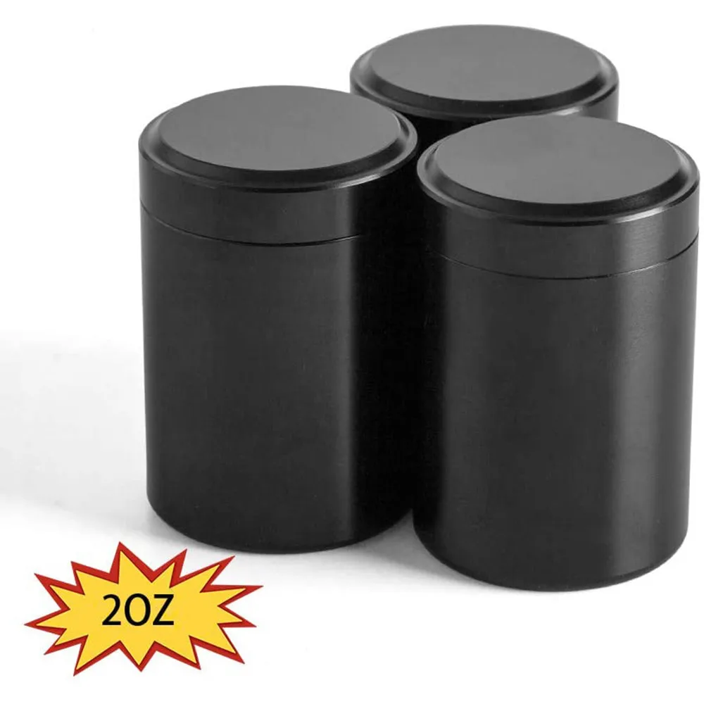 Многофункциональная герметичная алюминиевая банка для хранения трав табака