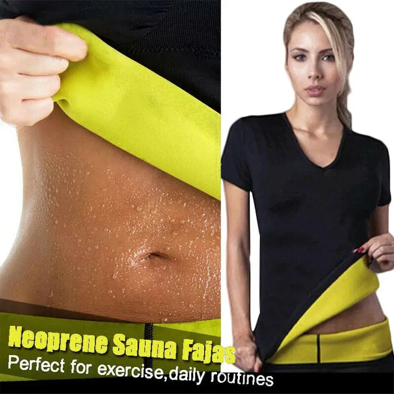 Женские спортивные топы Горячая Неопреновая сауна боди для похудения Талия Йога