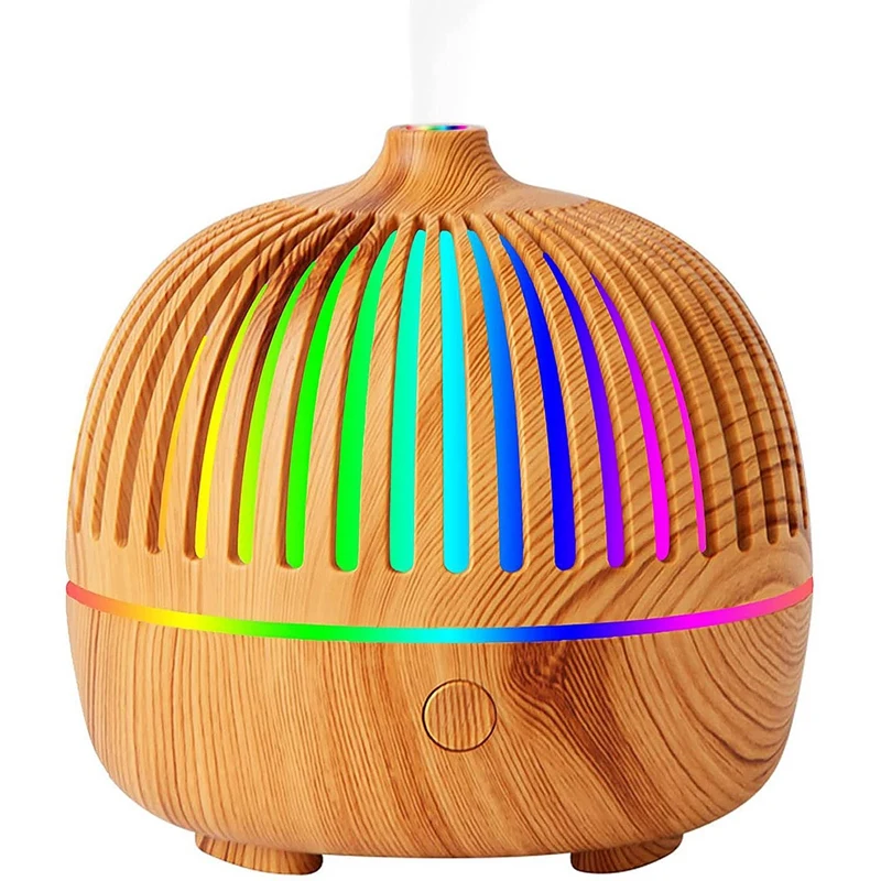 

Essential Oil Diffusers,180Ml Aroma Diffsuer for Essential Oil Small Diffuser Humidifier 7Colorful Light for Home Office