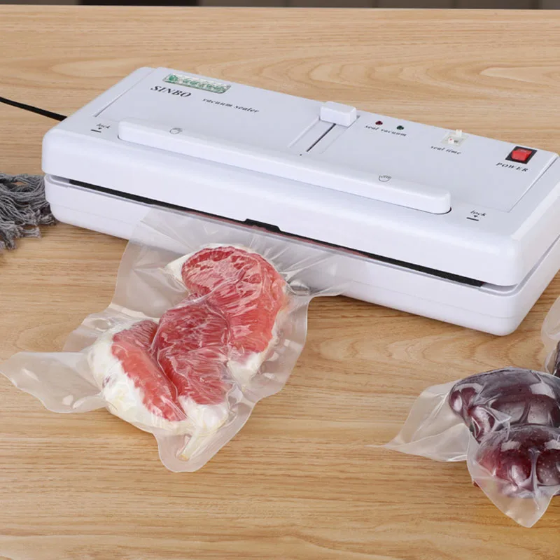 

Household Vacuum Sealer Vacuum Food Packing Machine Degasser Vacuum Bags Plastic Degasser Kitchen Fruit Food Aluminum Bags