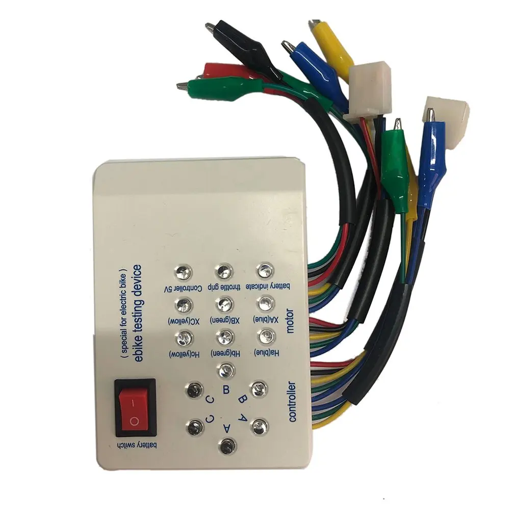 

1pc 24V/36V/48V/60V/72V Electro Car E-bike Scooter Brushless Motor Controller Tester Electronic Module High Performance