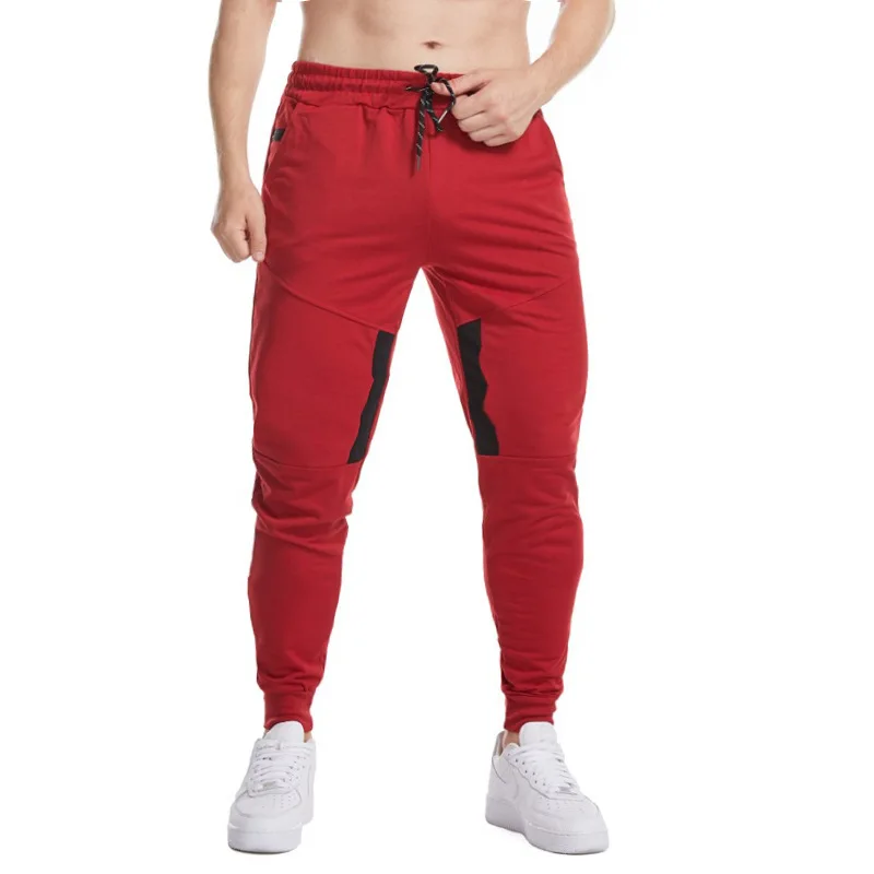 

New Two-pocket Sports Pants Men's Leggings Pants Fitness Fashion Casual Trousers Running Training Pants Men