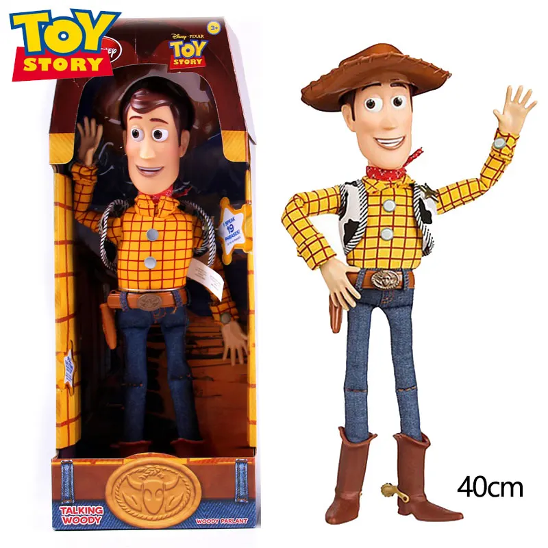 Экшн-фигурки Disney Pixar История игрушек 3 Джесси говорящая Вуди модель детских