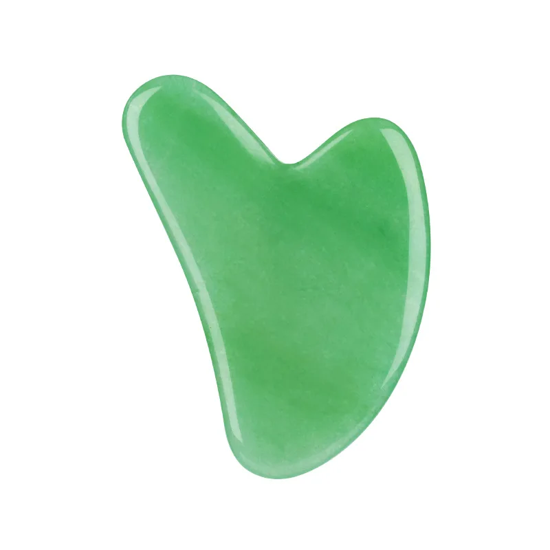

Natural Jade Face Massager Gua sha Scraper Board Facial Guasha Meridian Muscle Relaxation Skin Lifting Face Thin Gouache Scraper