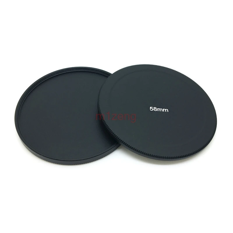 37 40.5 43 46 52 55 58 62 67 72 77 82 mm Metal round lens Filter Stack Cap Protector case cover for Storage UV CPL ND Filters