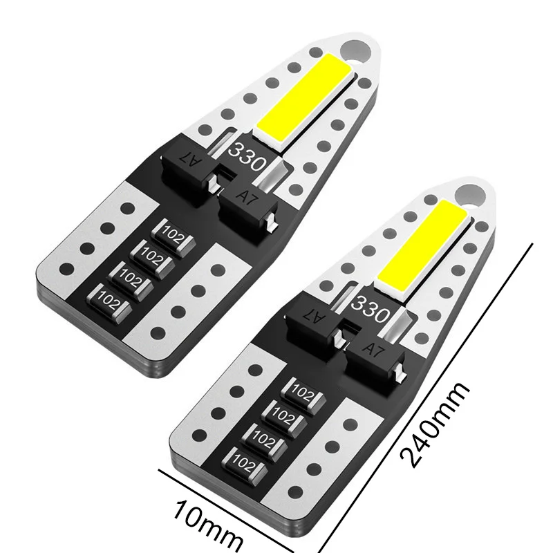 

2/10PCS T10 LED Bulb W5W 194 Car Led Bulb Light 6500K 12V Width Indicator Light Interior Dome Reading Lamps