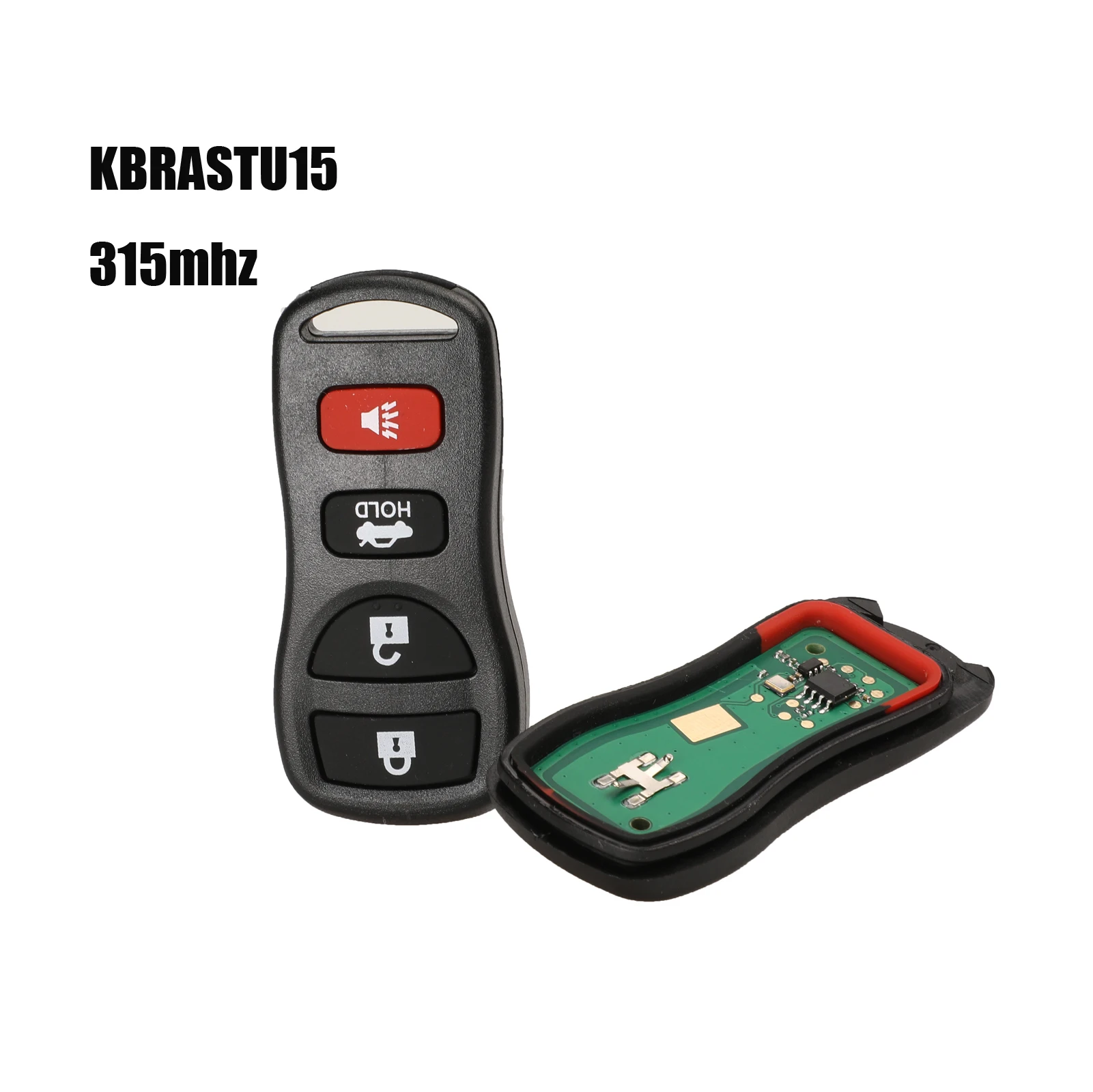 3 кнопки 315MHZ чехол для дистанционного ключа Nissan Keyless entrip 46 чип пустой
