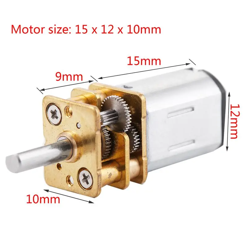 DC 12V 1000RPM микро для снижения скорости двигателя мини коробка передач мотор с 2