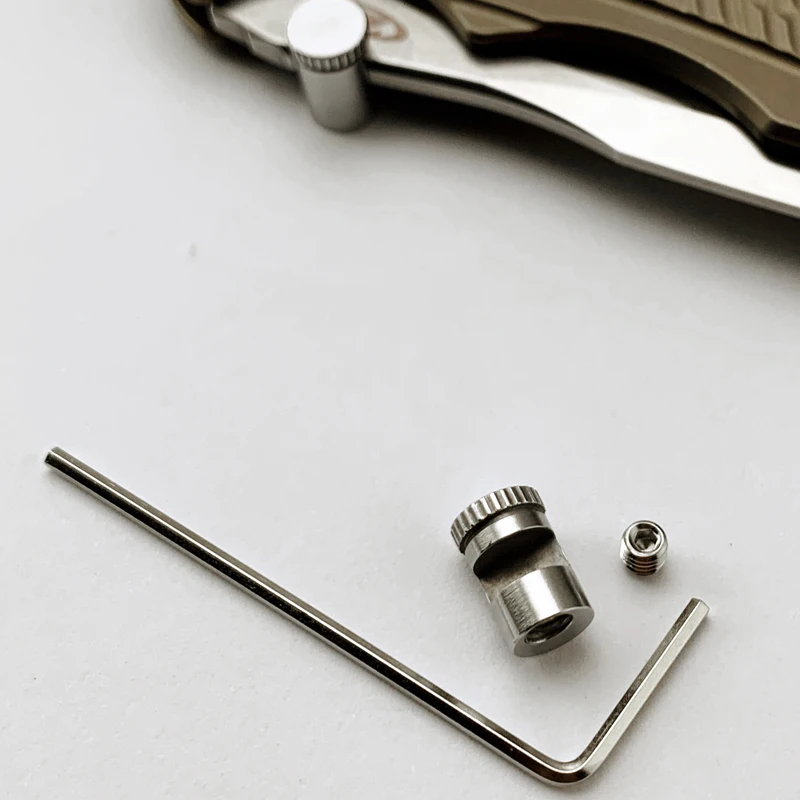 2 набора изысканный ретро стиль CNC Technic EDC латунный нож нажимная пластина